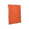 Carpeta q-connect gomas kf02170 carton simil-prespan solapas 320x243 mm naranja