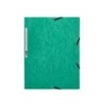 Carpeta q-connect gomas kf02168 carton simil-prespan solapas 320x243 mm verde