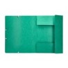 Carpeta q-connect gomas kf02168 carton simil-prespan solapas 320x243 mm verde