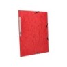 Carpeta q-connect gomas kf02165 carton simil-prespan solapas 320x243 mm roja