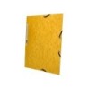 Carpeta q-connect gomas kf02166 carton simil-prespan solapas 320x243 mm amarilla