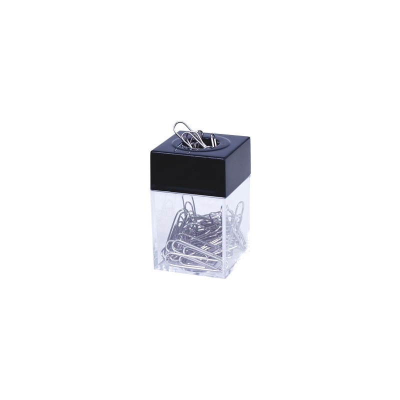 Portaclips q-connect imantado kf02132 cuadrado 42x67 mm