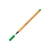 Rotulador stabilo punta de fib ra point 88 verde hoja punta fina 0,4mm