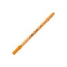 Rotulador stabilo punta de fib ra point 88 naranja punta fina 0,4mm