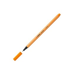 Rotulador stabilo punta de fib ra point 88 naranja punta fina 0,4mm