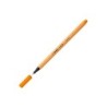 Rotulador stabilo punta de fib ra point 88 naranja punta fina 0,4mm