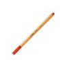 Rotulador stabilo punta de fib ra point 88 rojo punta fina 0,4mm
