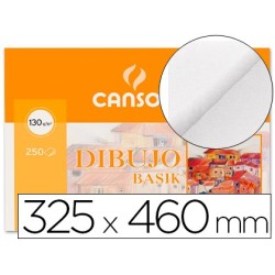 Papel dibujo basik din a3 32,5x46 cm sin recuadro minipack de 10 hojas