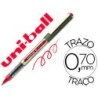 Rotulador uni-ball roller ub-157 rojo 0,7 mm unidad