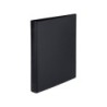 Carpeta multifin alfa 3005-m 16 anillas 25 mm plastico folio negro