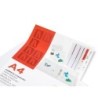 Carpeta canguro 4 anillas mixtas 25mm liderpapel a4 plastico blanca