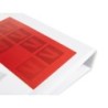 Carpeta canguro 4 anillas mixtas 16mm liderpapel a4 plastico blanca