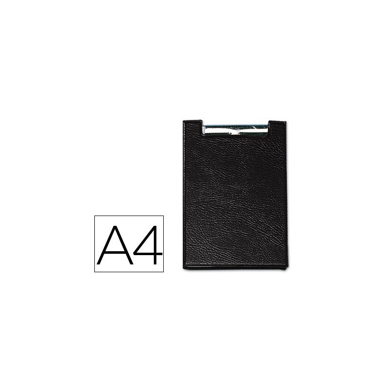 Carpeta saro plastico con pinza din a4 color negro