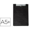 Carpeta saro plastico con pinza cuarto color negro