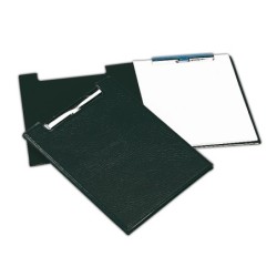 Carpeta saro plastico con pinza cuarto color negro