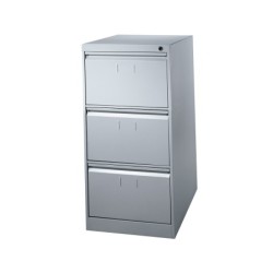 Fichero cajones de suelo metalico de 3 cajones 101 alto,65 prof. 47,5 ancho color gris n.1375