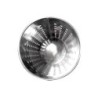 Papelera metalica q-connect perforada cromada 250x325 mm
