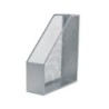 Revistero metalico q-connect rejilla gxa29 gris 87x295x250 mm