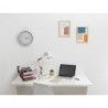 Organizador sobremesa bandeja metalica q-connect rejilla negra con 4 departamentos 315x20x175 mm