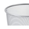 Papelera metalica q-connect gris rejilla 295x345mm