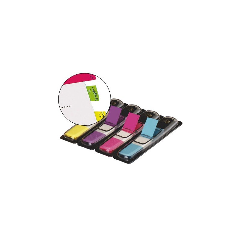 Banderitas separadoras 683-4ab dispensador 4 colores brillantes