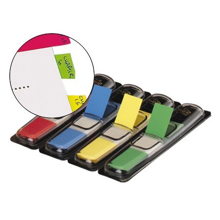 Banderitas separadoras 683-4 dispensador 4 colores