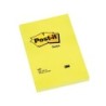 Bloc de notas adhesivas quita y pon post-it 102x152 mm con 100 hojas 659