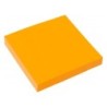 Bloc de notas adhesivas quita y pon q-connect 76x76 mm naranja neon 80 hojas