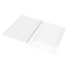 Cuaderno espiral liderpapel a4 micro serie azul tapa blanda 80h 75 gr liso con margen 4 taladros azul