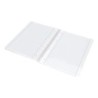 Cuaderno espiral liderpapel a4 micro serie azul tapa blanda 80h 75 gr cuadro 5mm con margen 4 taladros azul