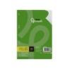 Recambio liderpapel a5 100 h 100g/m2 horizontal doble margen 6 taladros
