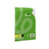 Recambio liderpapel a4 100 hojas 100g/m2 cuadro 5mm con doble margen 4 taladros