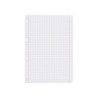 Recambio liderpapel a4 100 hojas 100g/m2 cuadro 5mm con doble margen 4 taladros