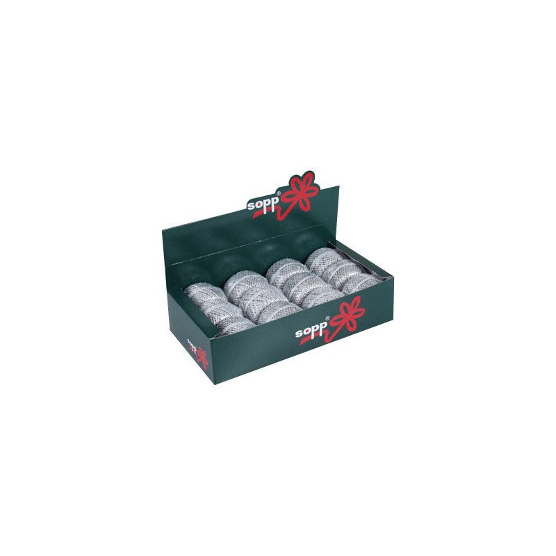 Cordoncillo plata ovillo de 20 mt