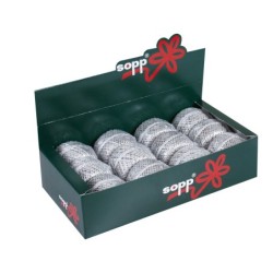 Cordoncillo plata ovillo de 20 mt