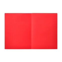 Subcarpeta liderpapel folio rojo intenso 180g/m2