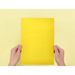 Subcarpeta liderpapel folio amarillo intenso 180g/m2