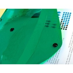 Carpeta liderpapel dossier broche 34353 polipropileno din a5 verde transparente