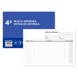 Talonario liderpapel entregas cuarto apaisado 329 triplicado-texto en portugues
