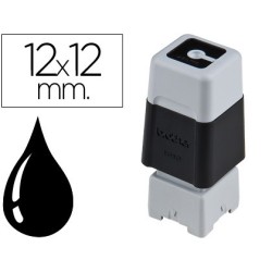 Sello automatico brother 12 mm x 12 mm negro