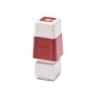 Sello automatico brother 12 mm x 12 mm rojo