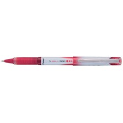 Rotulador pilot roller v-ball grip rojo 0.5 mm