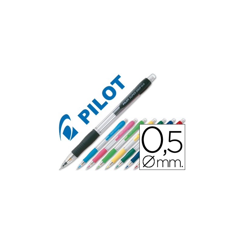 Portaminas pilot super grip 0,5 mm unidad