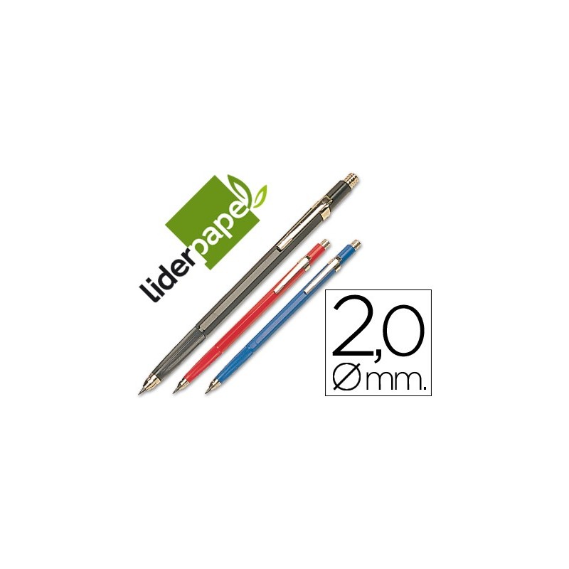 Portaminas liderpapel grafo 2 mm unidad