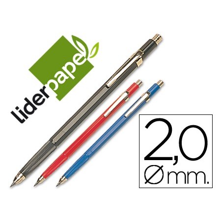 Portaminas liderpapel grafo 2 mm unidad