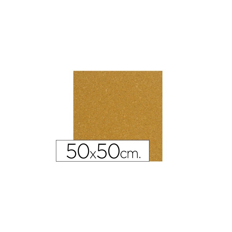 Corcho 50x50 cm grosor 4 mm unidad