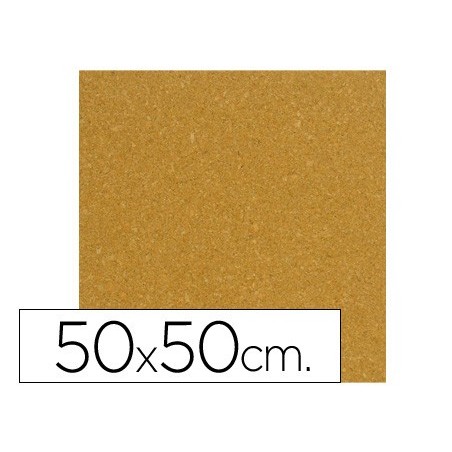 Corcho 50x50 cm grosor 4 mm unidad