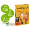 Papel fotocopiadora navigator din a4 120 gramos paquete de 250 hojas