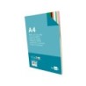 Papel color liderpapel a4 80gr 10 colores surtidos paquete de 100 hojas