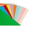 Papel color liderpapel a4 80gr 10 colores surtidos paquete de 100 hojas